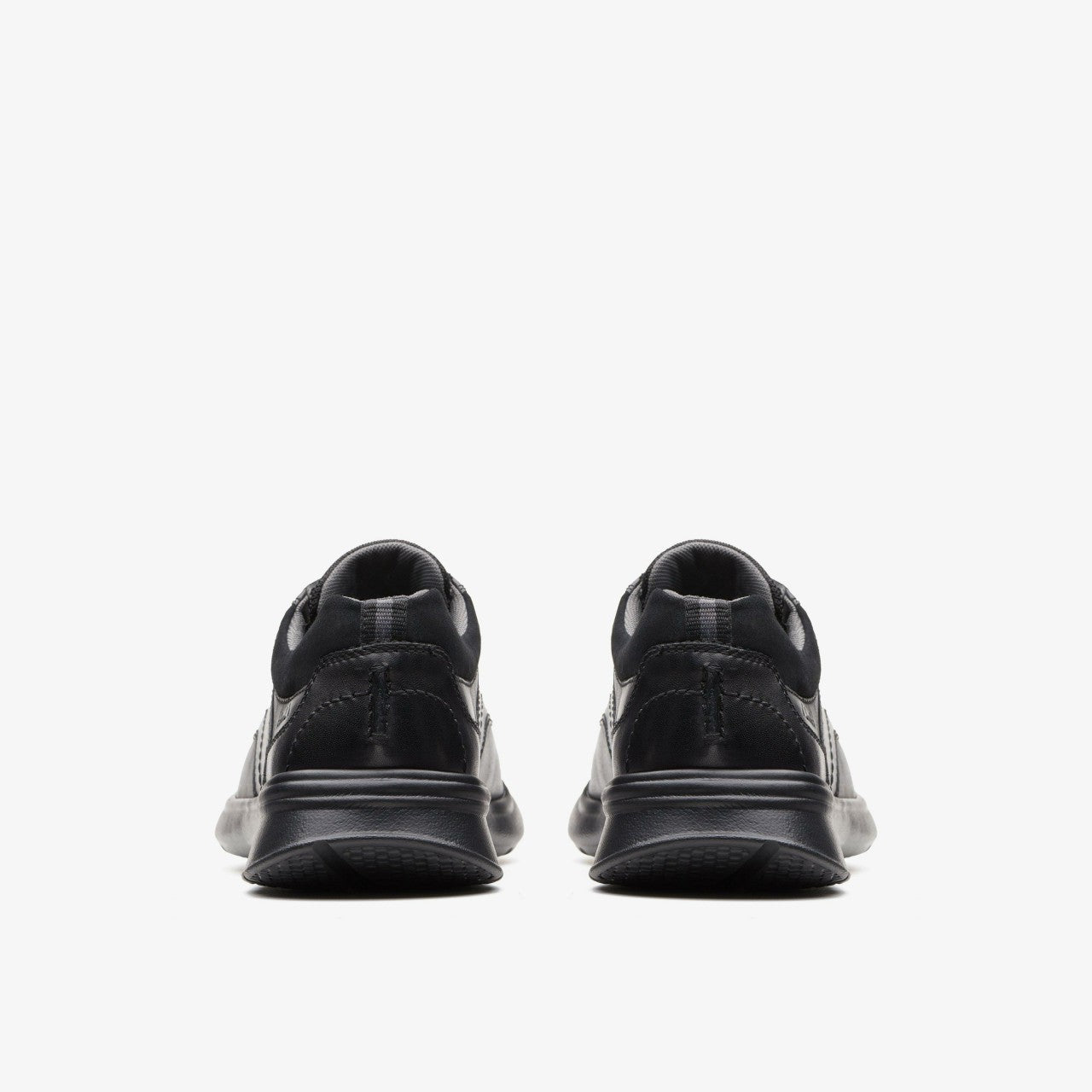 Cotrell Edge Black Smooth Leather | Clarks