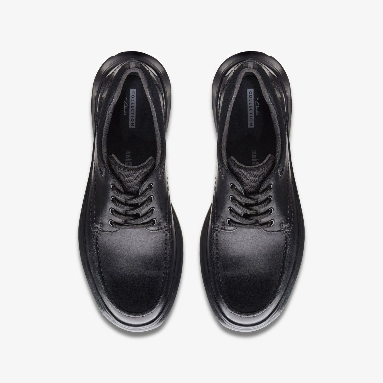 Cotrell Edge Black Smooth Leather | Clarks