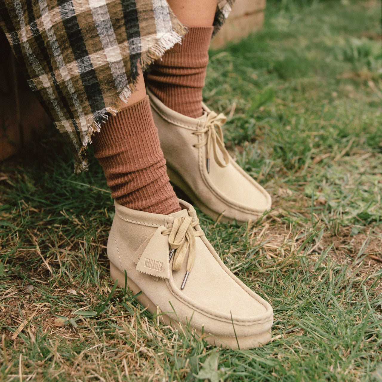 Wallabee Boot Maple Suede | Clarks