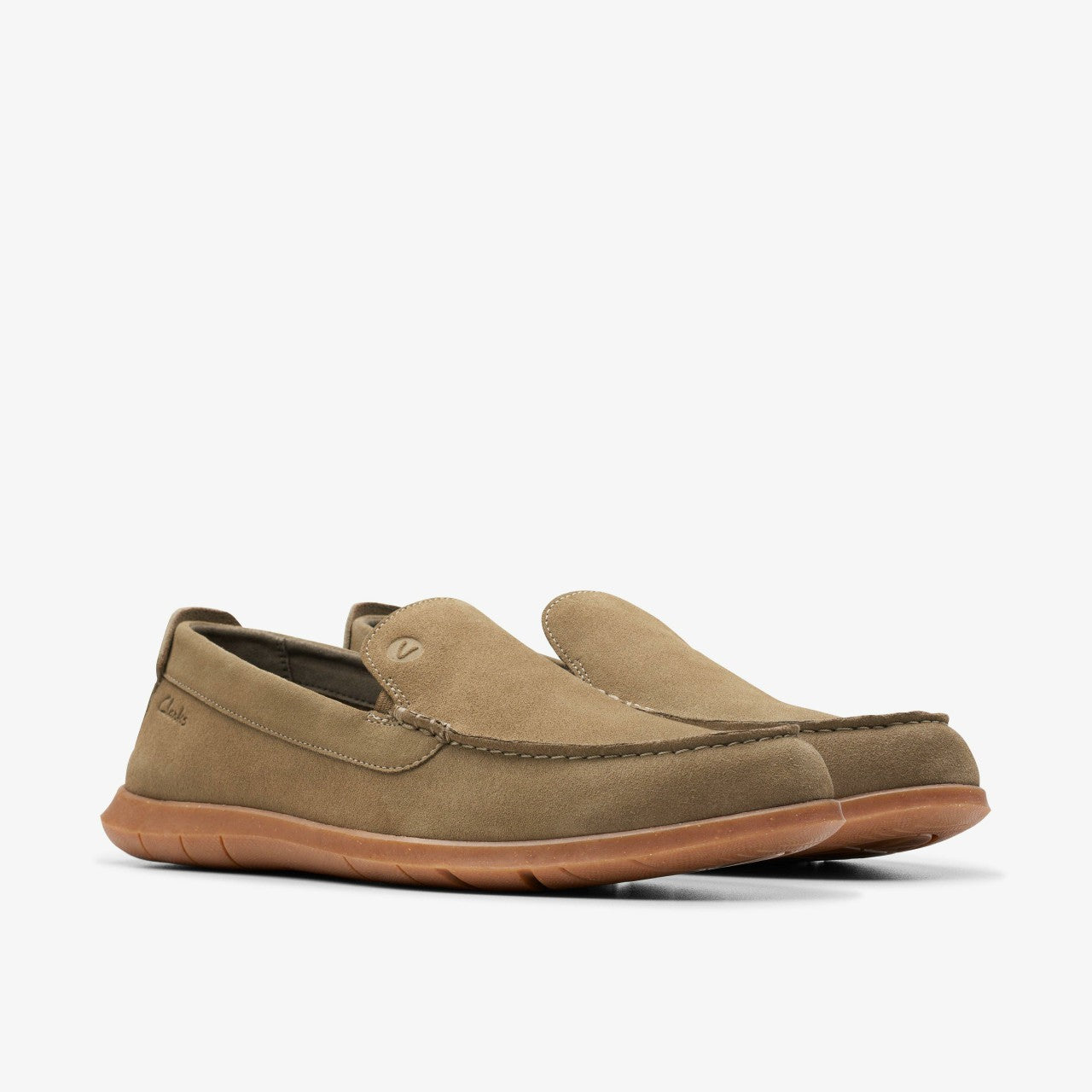Flexway Step Olive Suede | Clarks