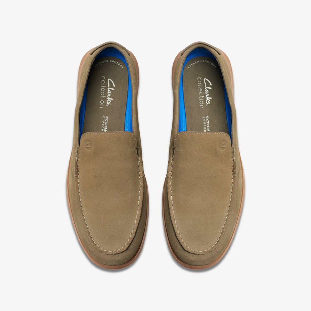 Flexway Step Olive Suede | Clarks