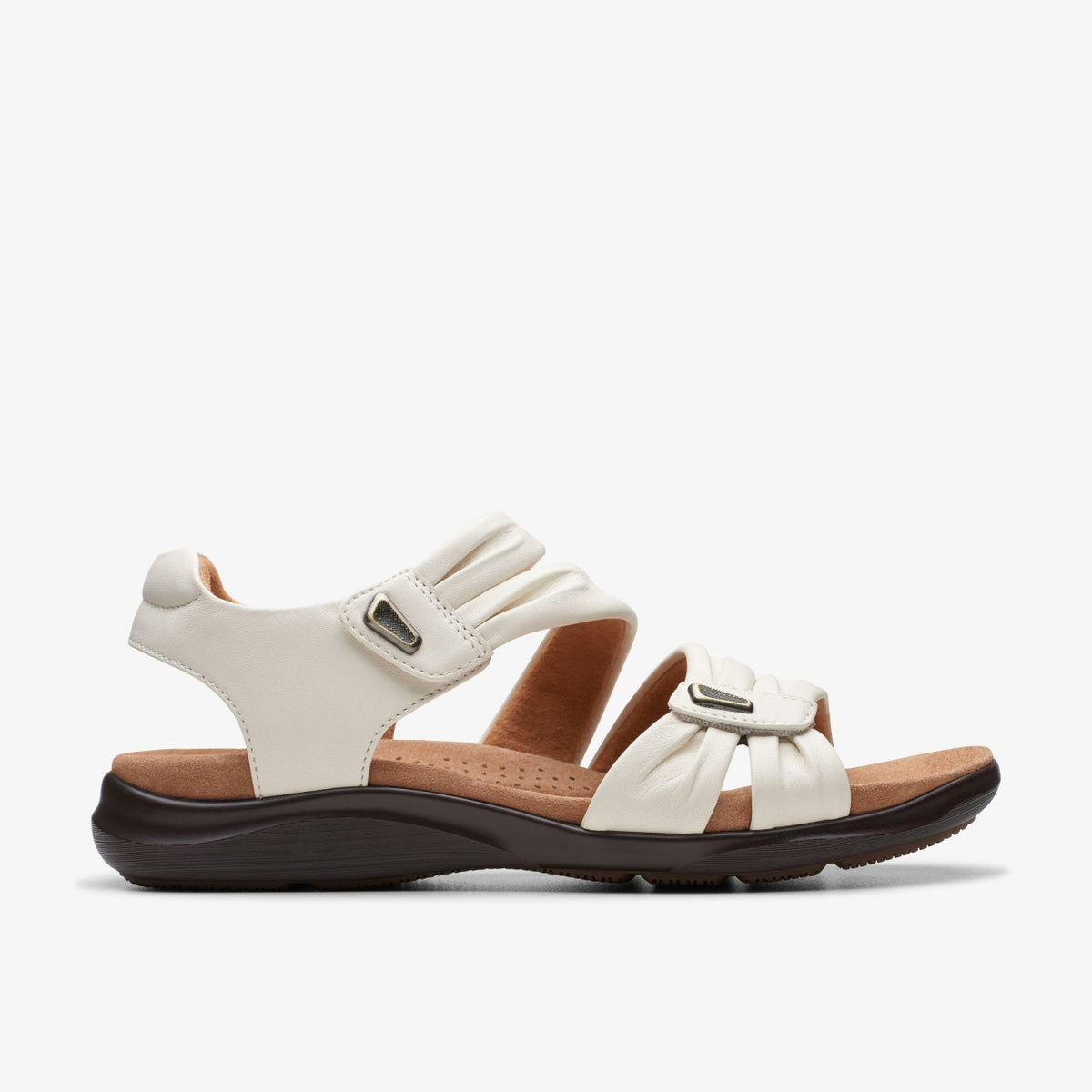 Kitly Ave Off White Leather | Clarks
