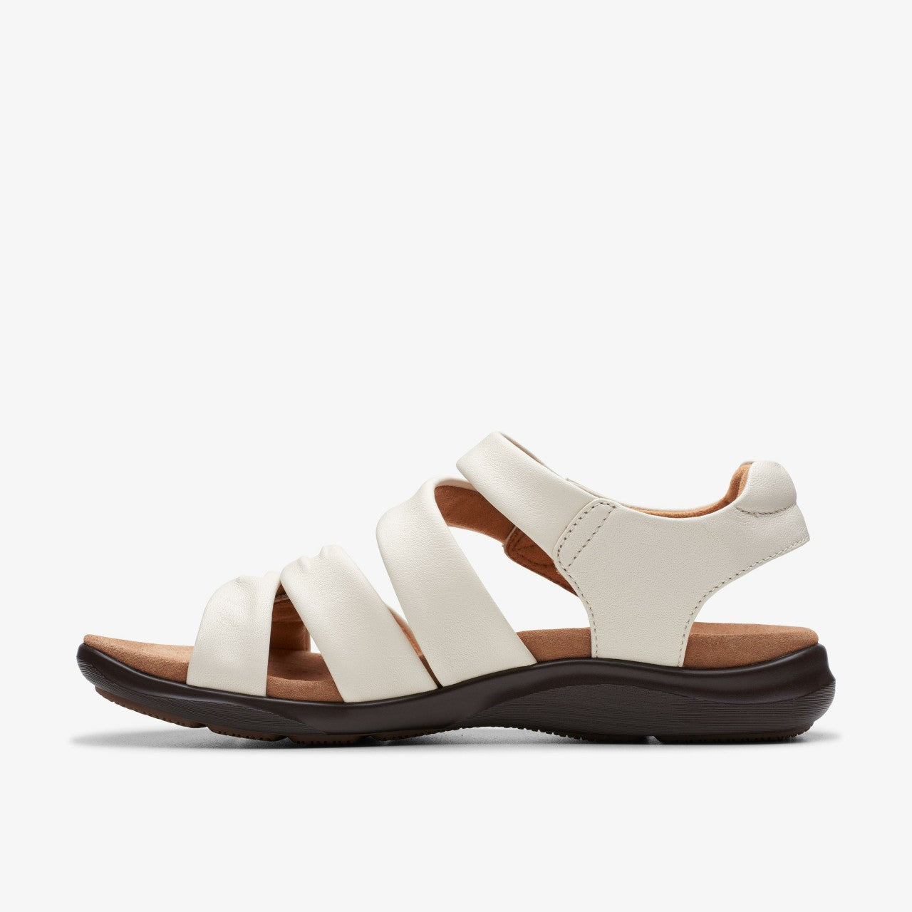 Kitly Ave Off White Leather | Clarks