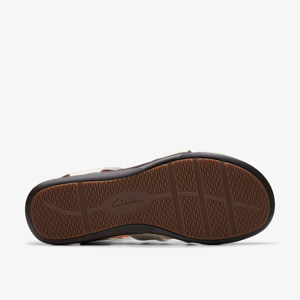 Kitly Ave Off White Leather | Clarks
