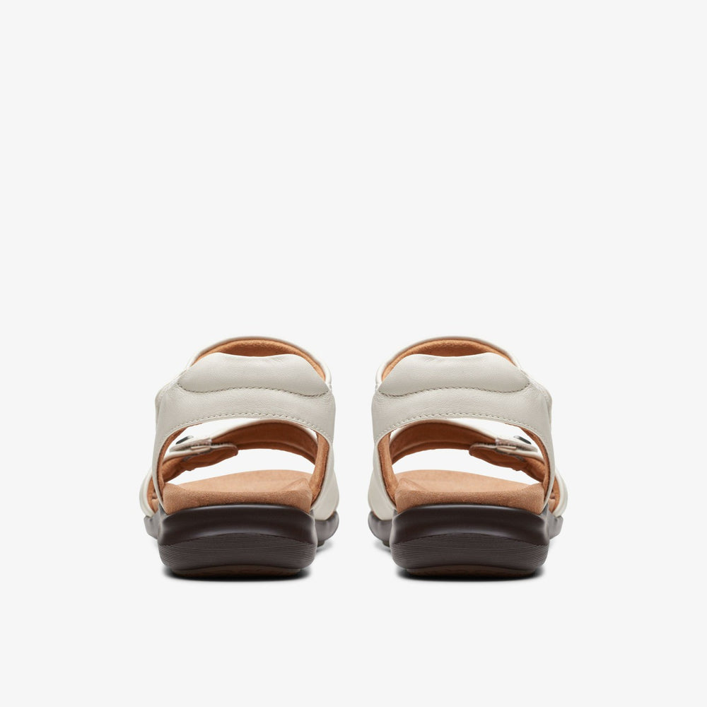 Kitly Ave Off White Leather | Clarks