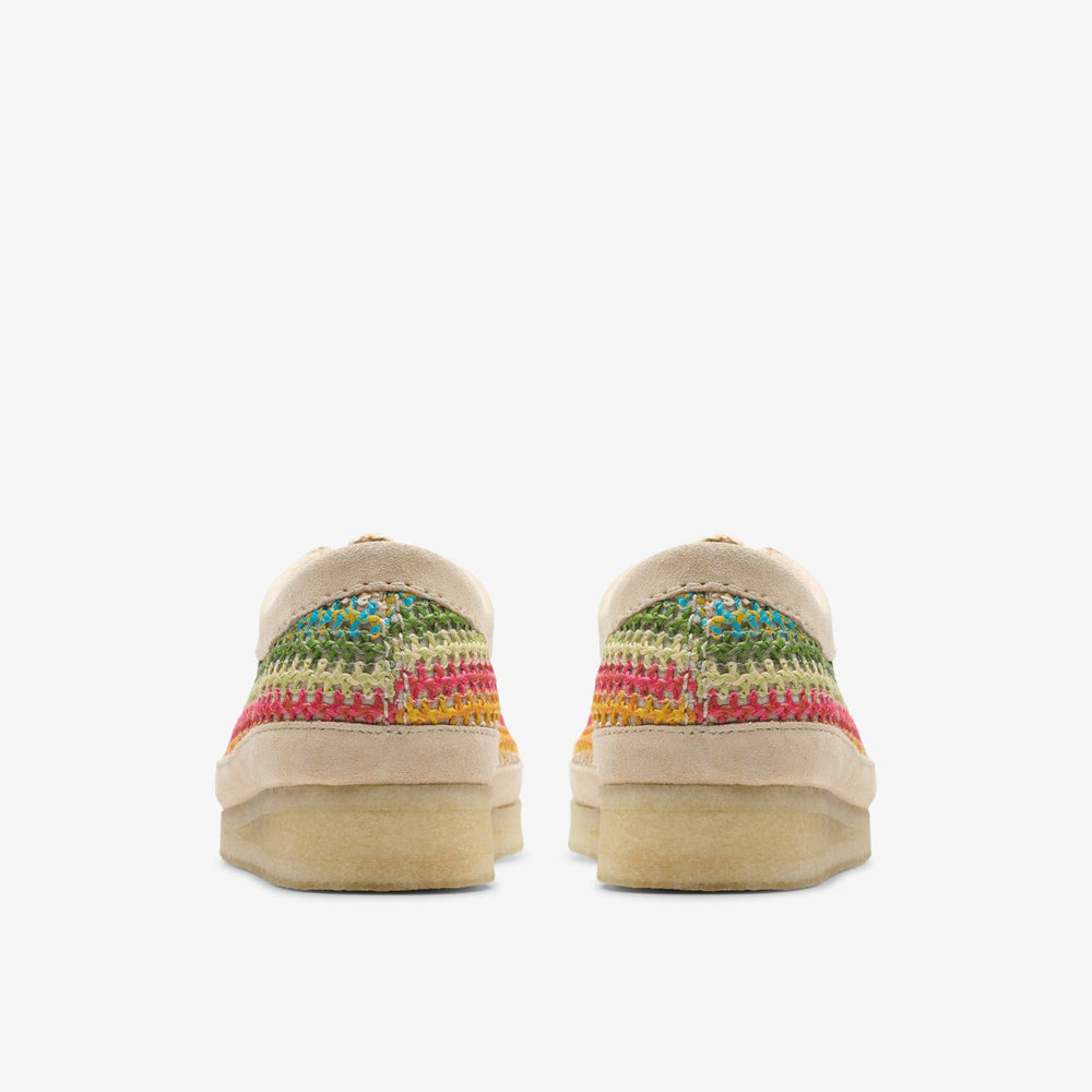 Wallabee Multicolour Raffia | Clarks