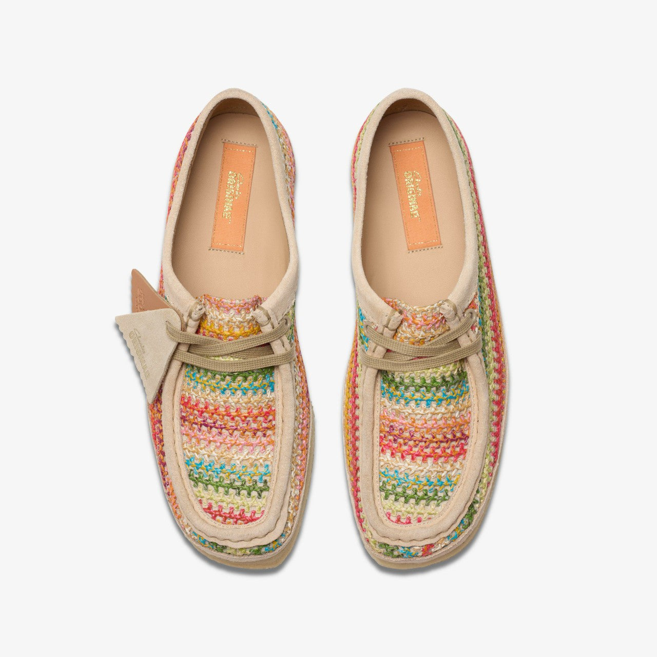 Wallabee Multicolour Raffia | Clarks