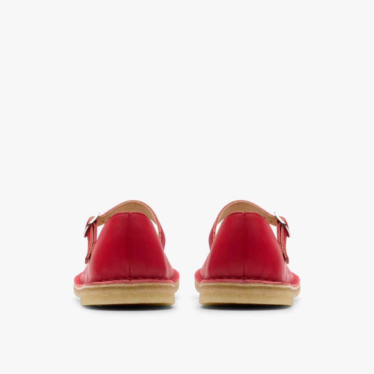 Desert Jane Red Leather | Clarks