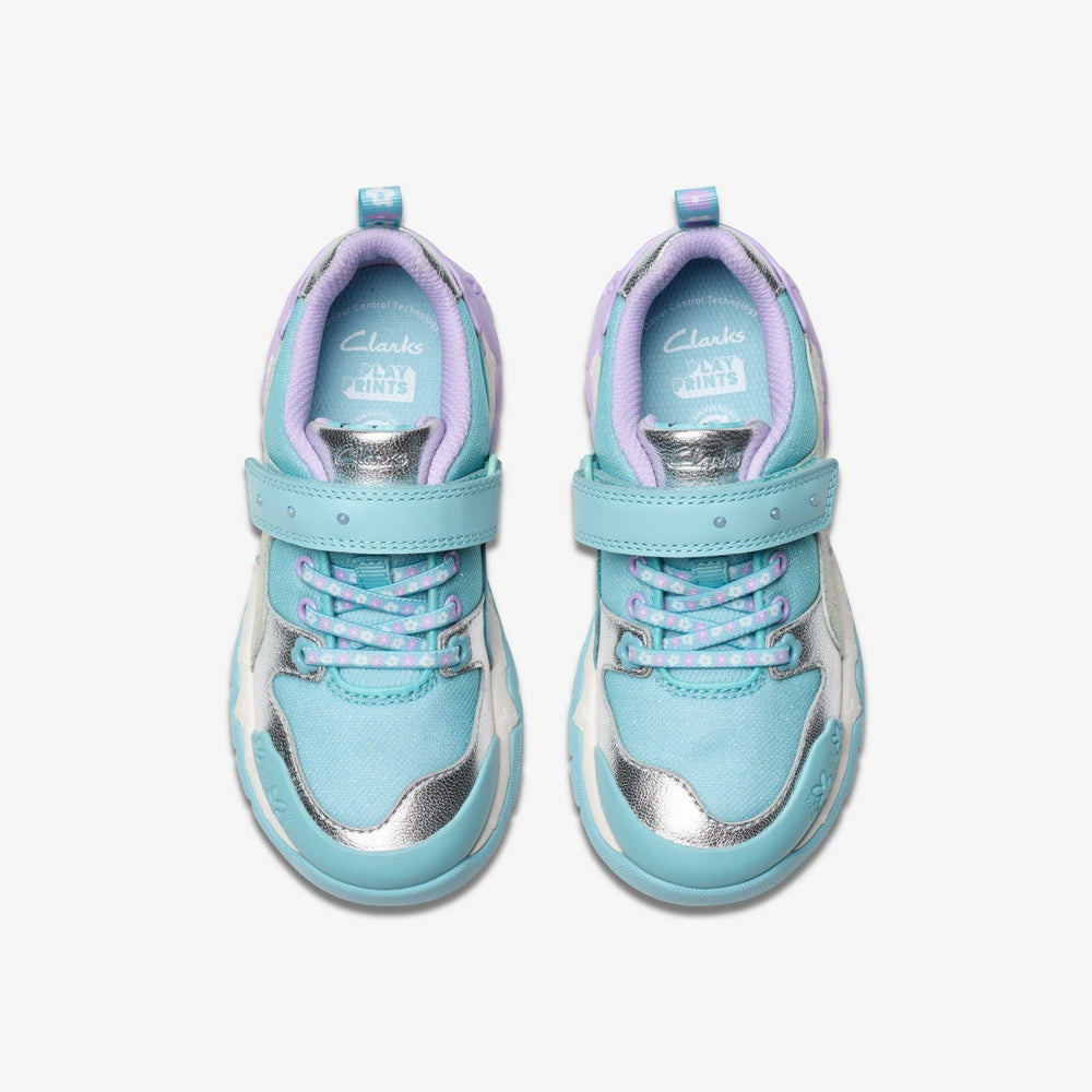 Tidal Shell Kid Light Blue Combination | Clarks