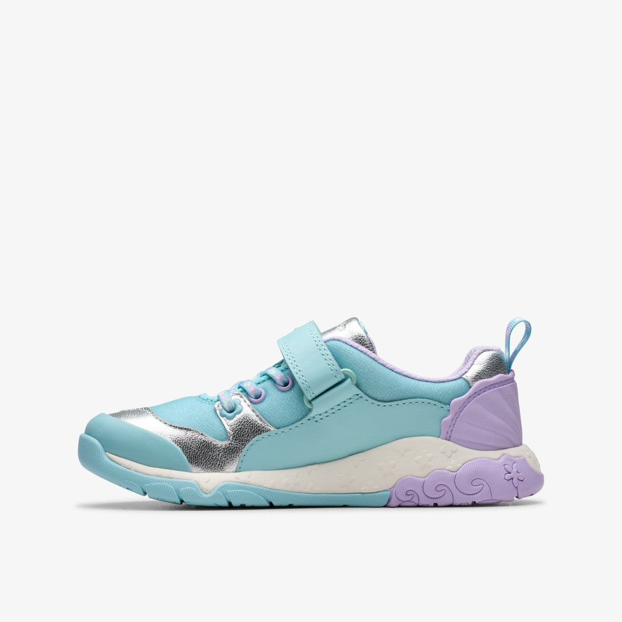 Tidal Shell Kid Light Blue Combination | Clarks