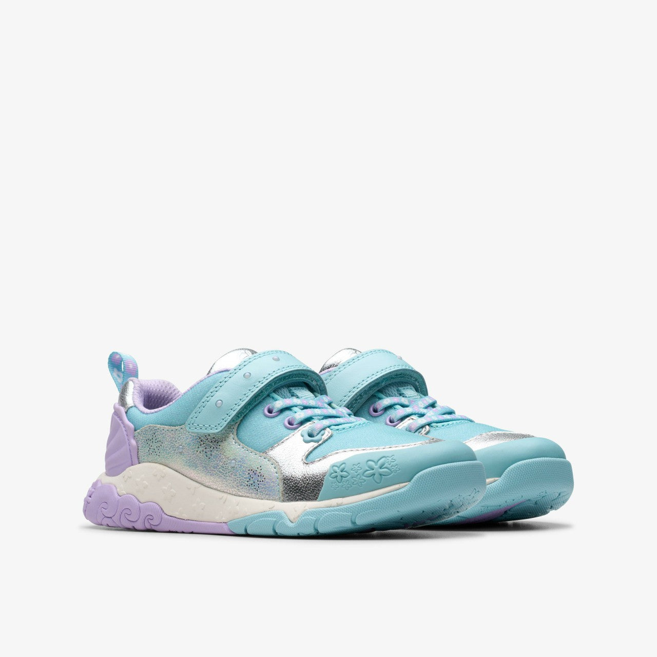 Tidal Shell Kid Light Blue Combination | Clarks