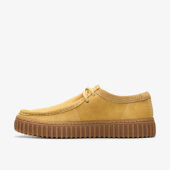 Torhill Lo Golden Tan Suede | Clarks