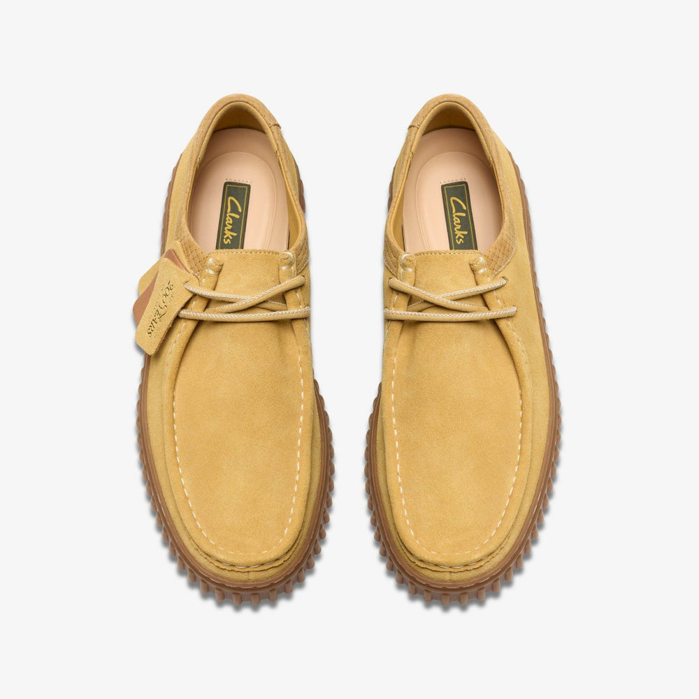 Torhill Lo Golden Tan Suede | Clarks