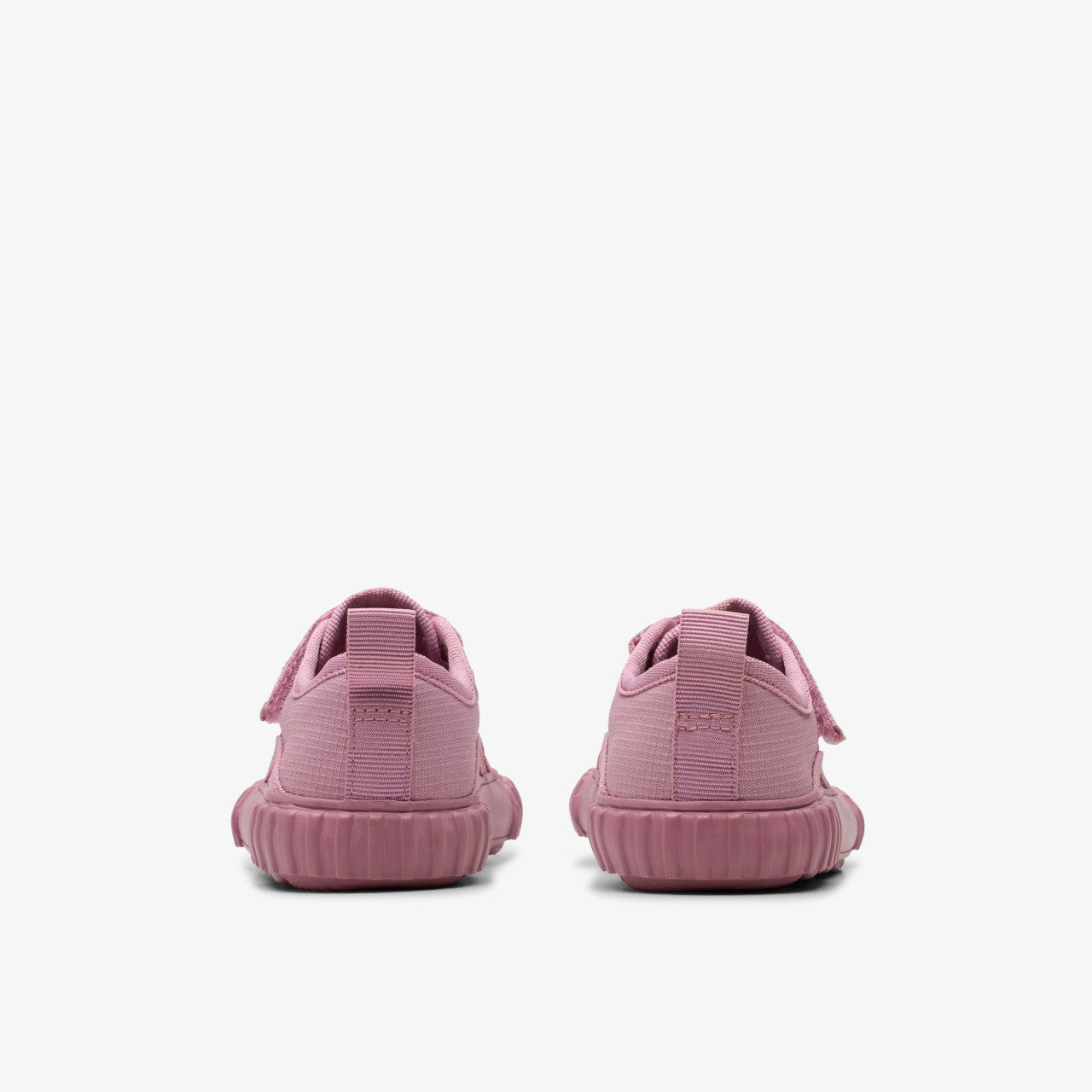 Foxing Stitch Toddler Pink Fabric | Clarks