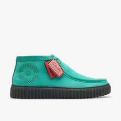 Torhill Explore Turquoise Suede | Clarks