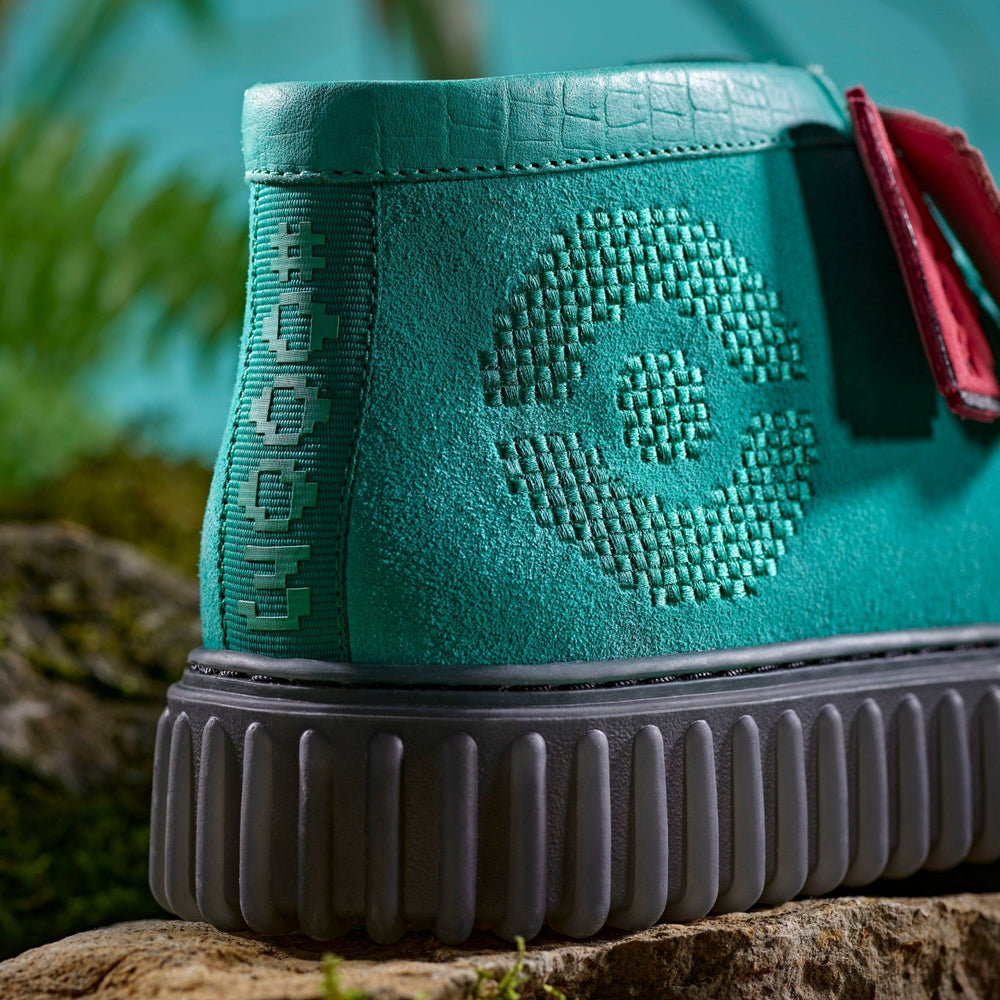 Torhill Explore Turquoise Suede | Clarks
