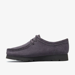 Wallabee GORE-TEX Purple Grey Suede | Clarks