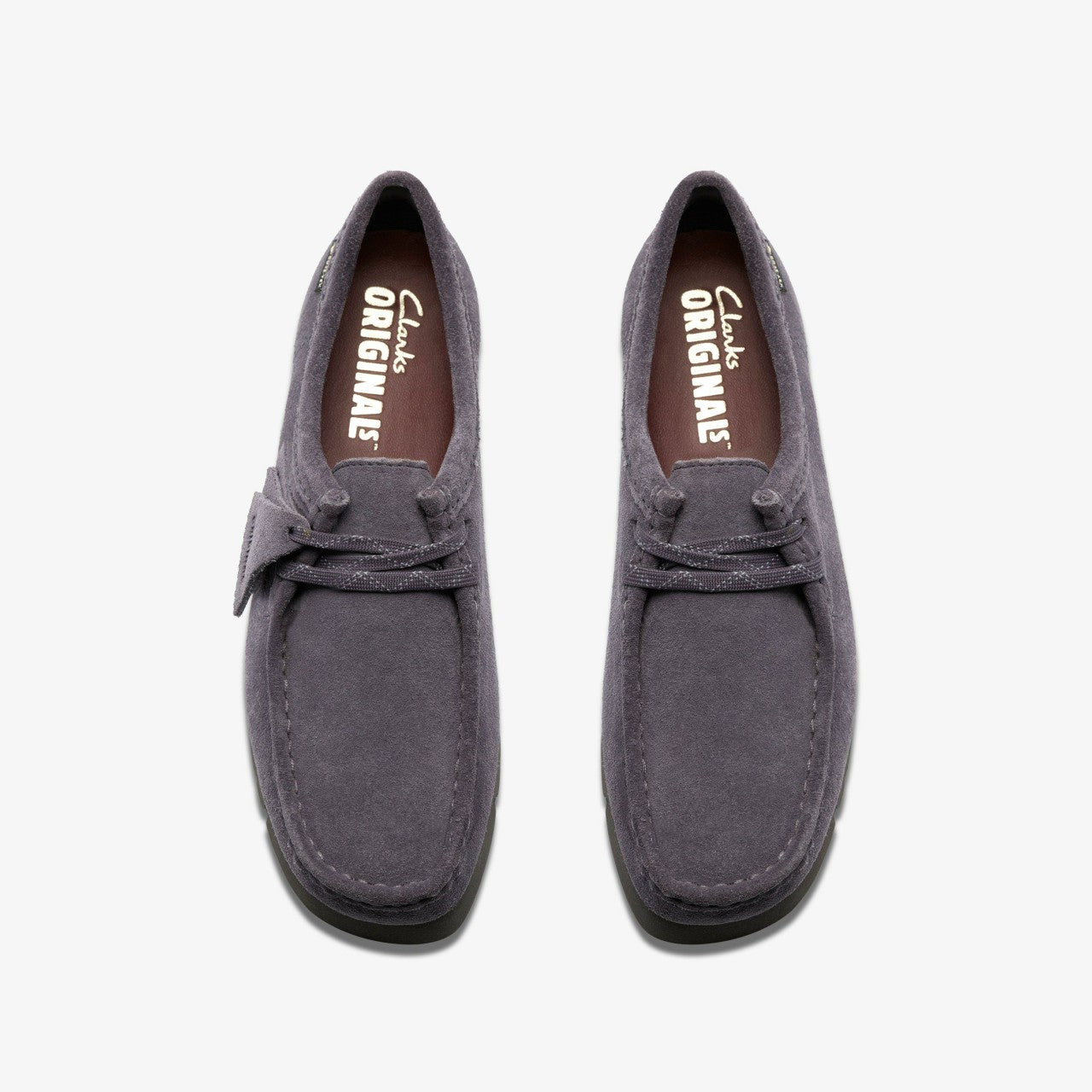 Wallabee GORE-TEX Purple Grey Suede | Clarks
