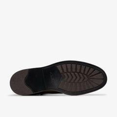 Aldwin Cap Brown Leather | Clarks