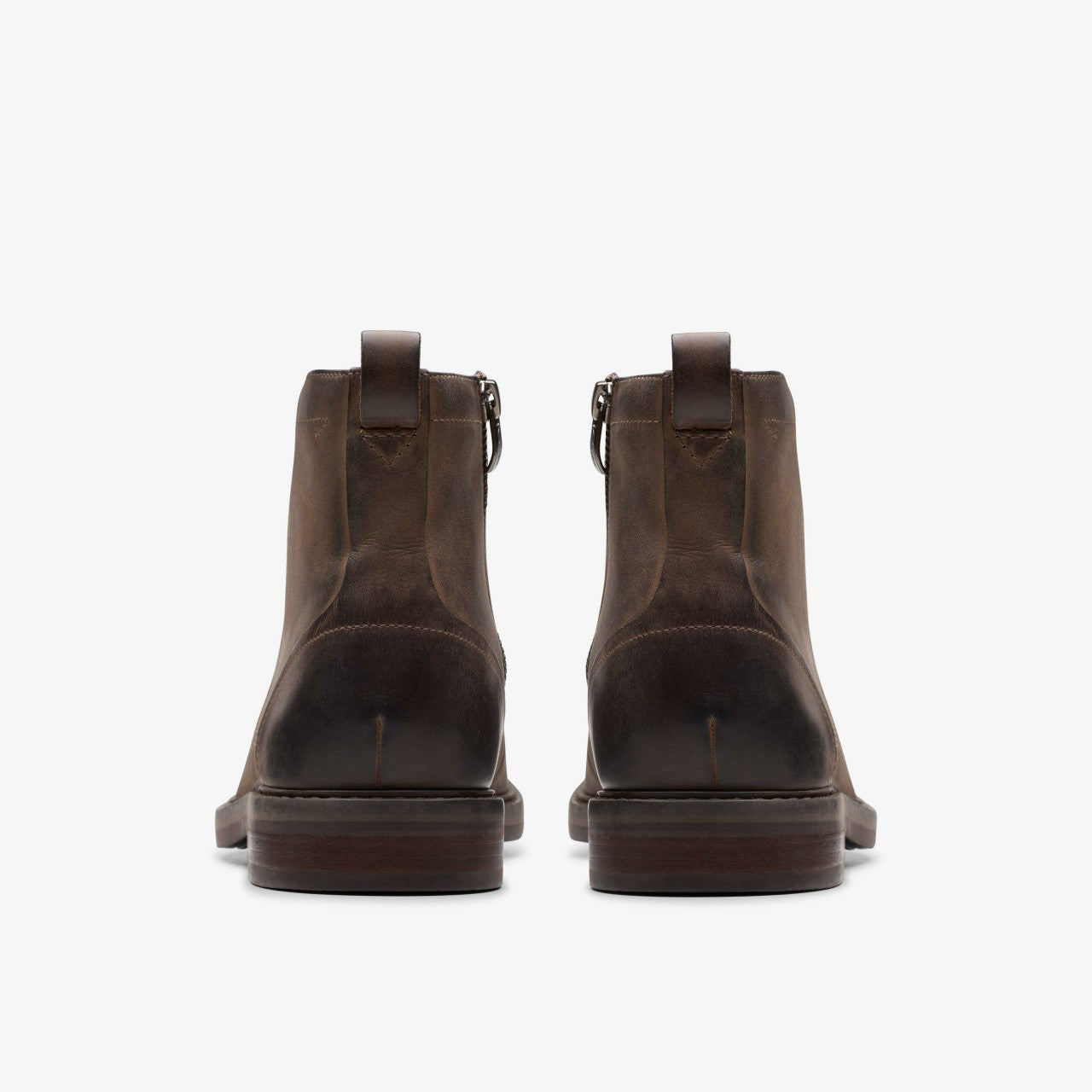 Aldwin Cap Brown Leather | Clarks