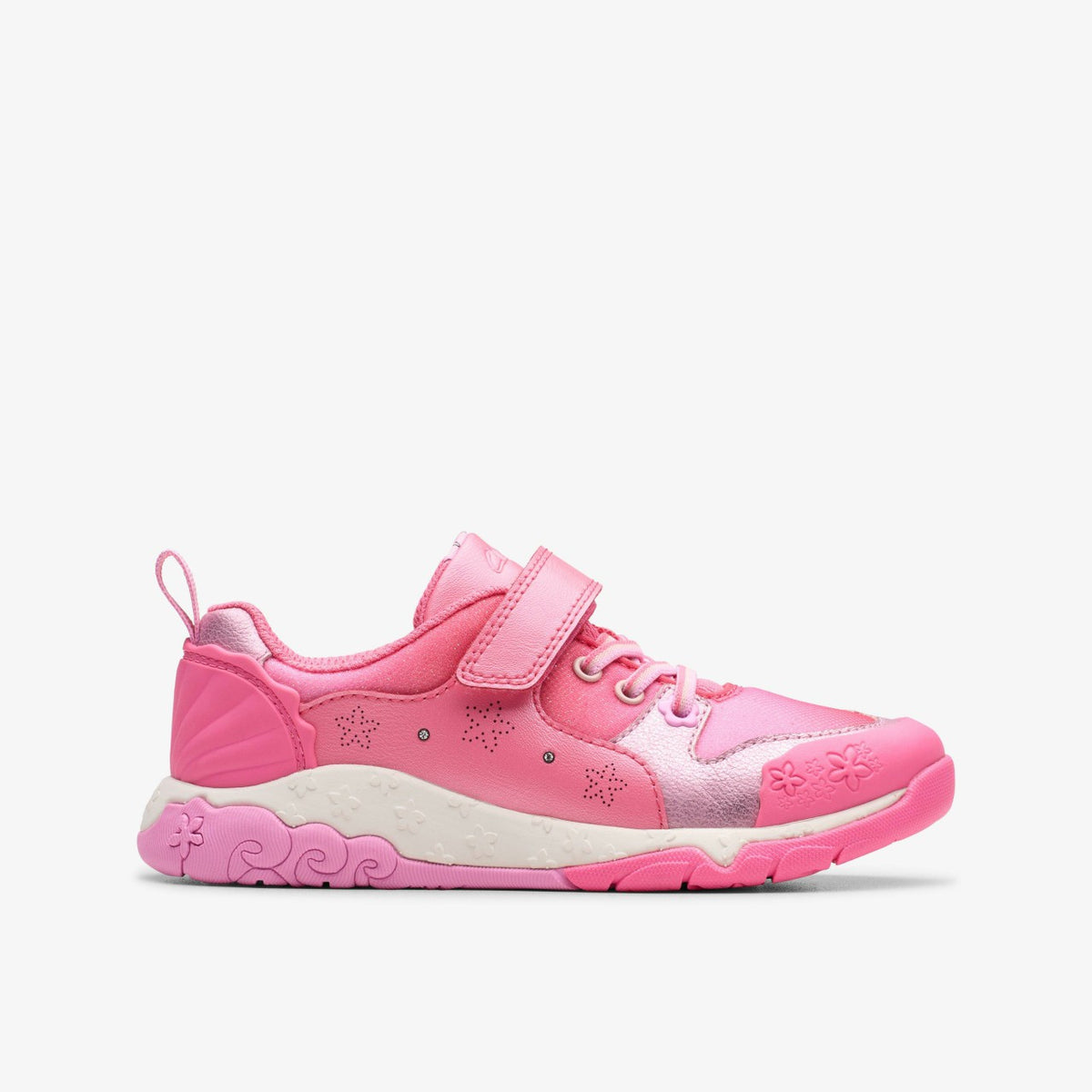 Tidal Shell Kid Pink | Clarks