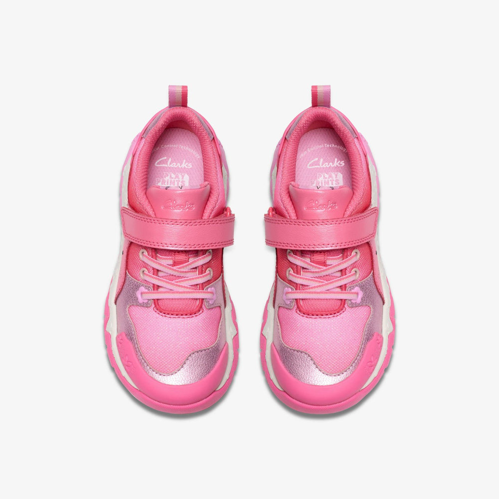 Tidal Shell Kid Pink | Clarks