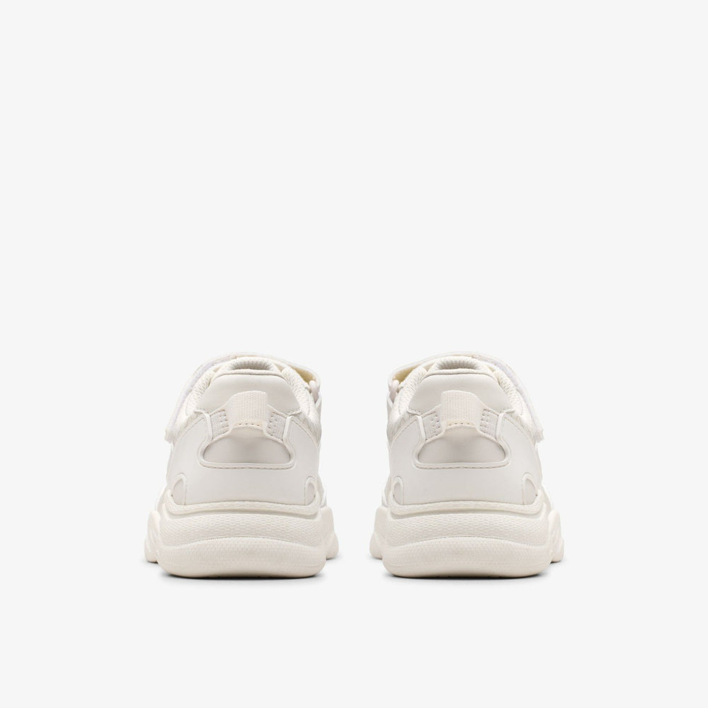 Feather Pace Kid White | Clarks