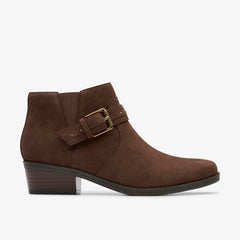 Danyelle Wish Brown Suede | Clarks