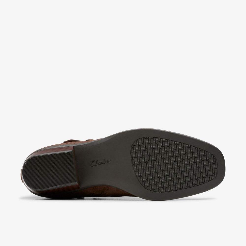 Danyelle Wish Brown Suede | Clarks