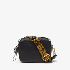 Camera Cross Black Leather | Clarks
