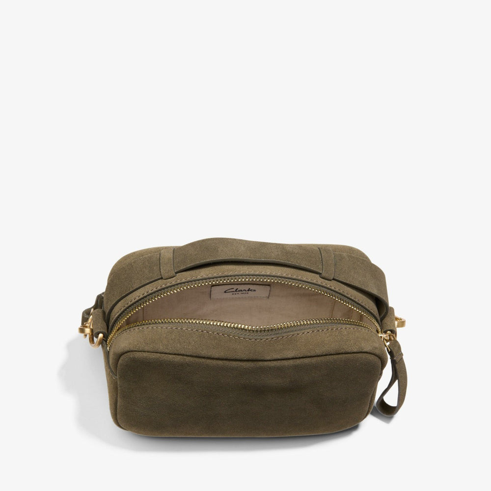 Camera Cross Olive Suede | Clarks