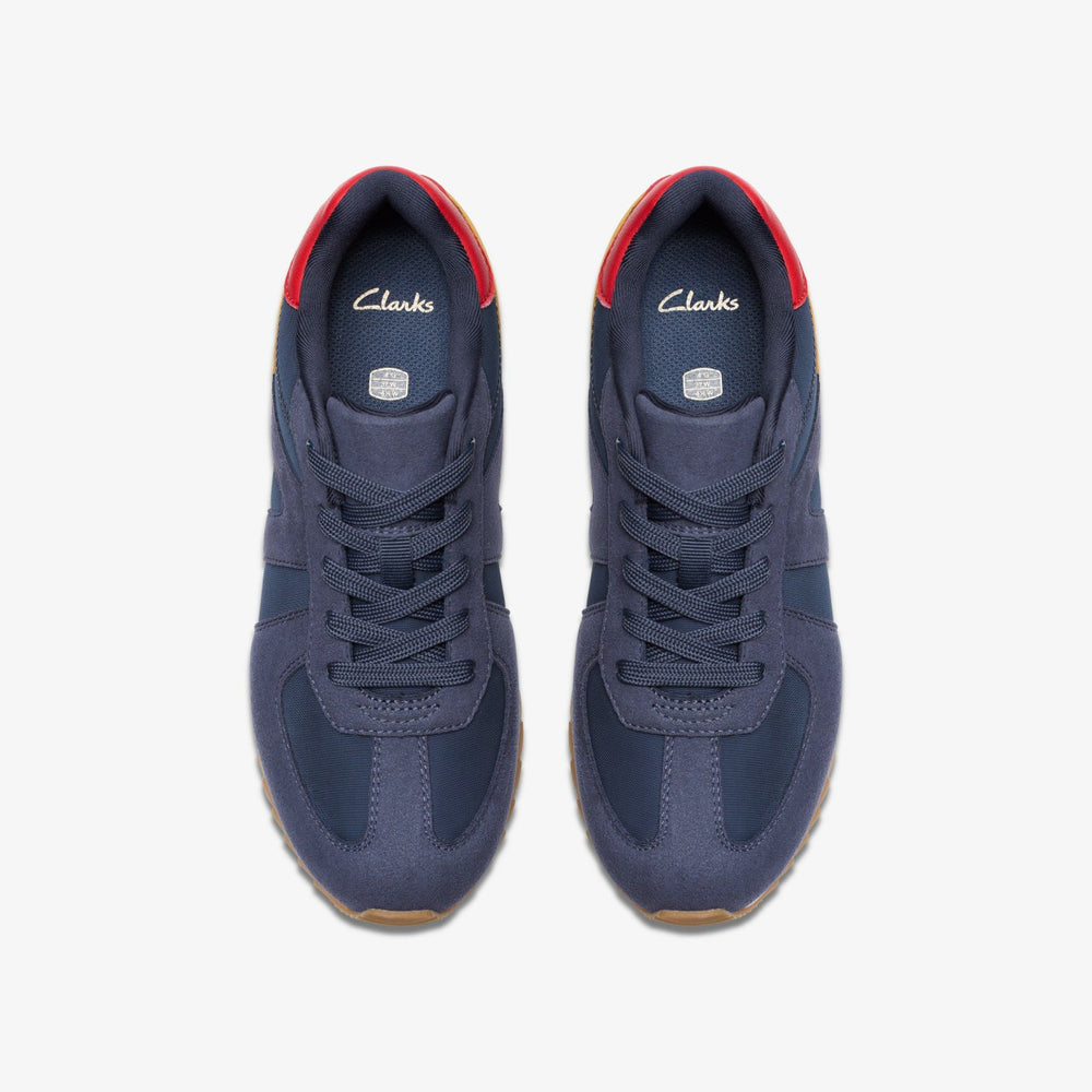 Jaspen Vibe Youth Navy | Clarks