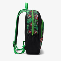 Minecraft Large Backpack Black/Green | Clarks