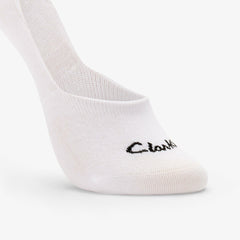 Sock Liners 3 Pack Size 2-8 White | Clarks