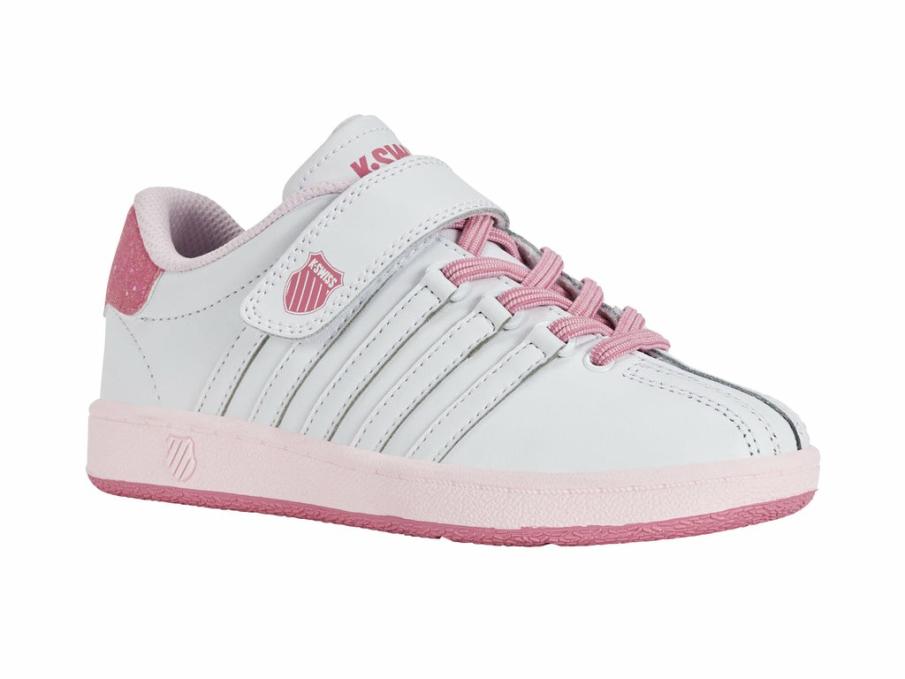 Kids Classics | K-Swiss CLASSIC VN VLC White/aurora Pink/tender Touch