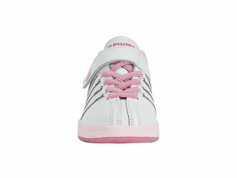 Kids Kids (4-8 Years) | K-Swiss CLASSIC VN VLC White/aurora Pink/tender Touch