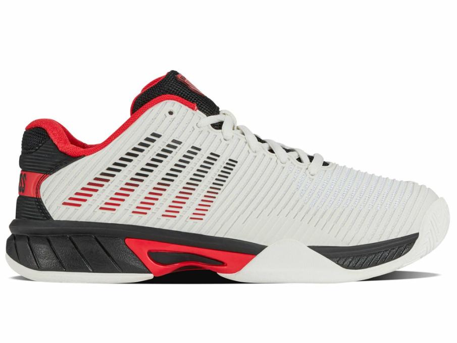 Kids Teens (8-16 Years) | K-Swiss HYPERCOURT EXPRESS 2 Bright White/stretch Limo/high Risk Red