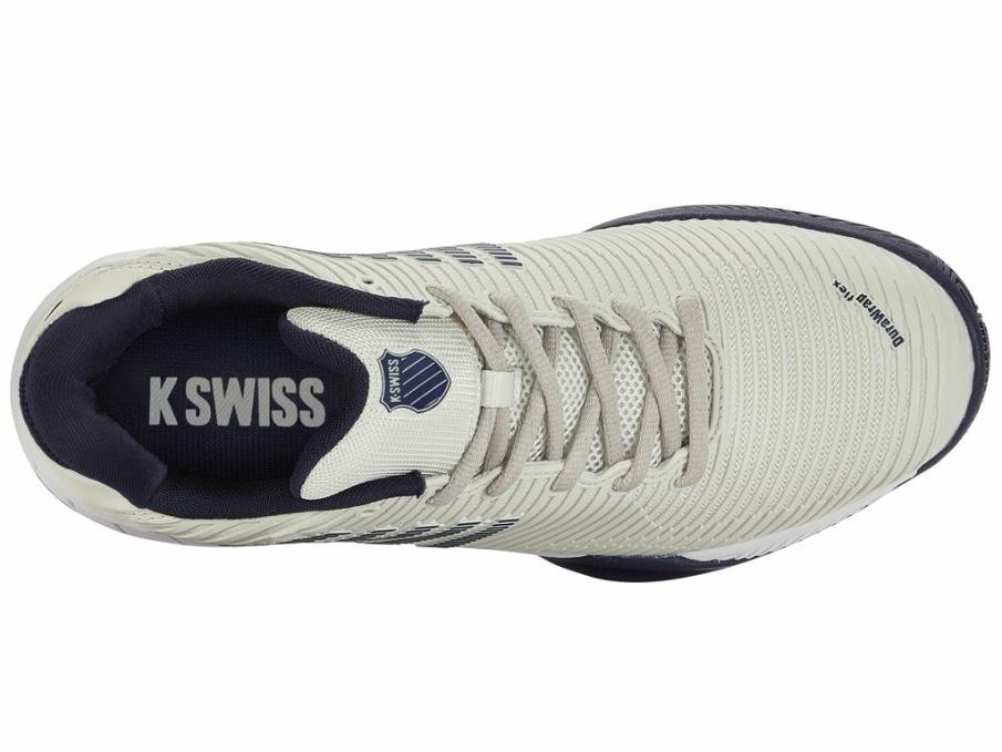 Kids Teens (8-16 Years) | K-Swiss HYPERCOURT EXPRESS 2 Gray/wht/peacoat
