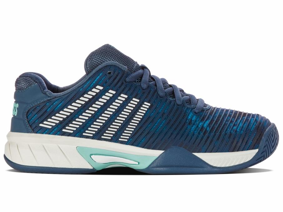 Kids Teens (8-16 Years) | K-Swiss HYPERCOURT EXPRESS 2 Indian Teal/star White/moonstruck