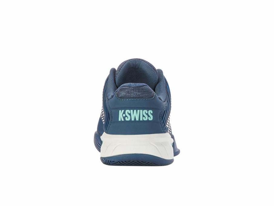 Kids Tennis | K-Swiss HYPERCOURT EXPRESS 2 Indian Teal/star White/moonstruck