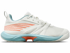 Kids Tennis | K-Swiss SPEEDTRAC Blanc De Blanc/nile Blue/desert Flower