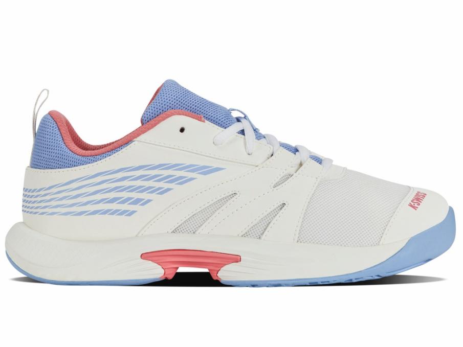 Kids Tennis | K-Swiss SPEEDTRAC Bright White/open Air/strawberry Ice