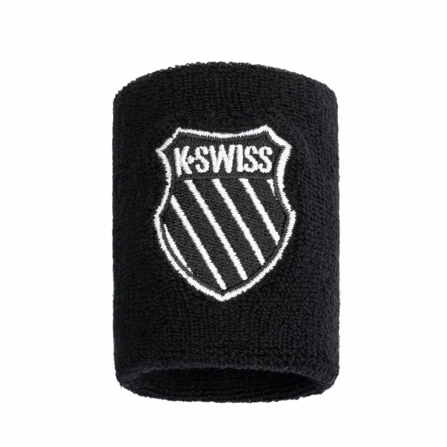 Men Accessories | K-Swiss UNISEX COURT WRISTBAND Black