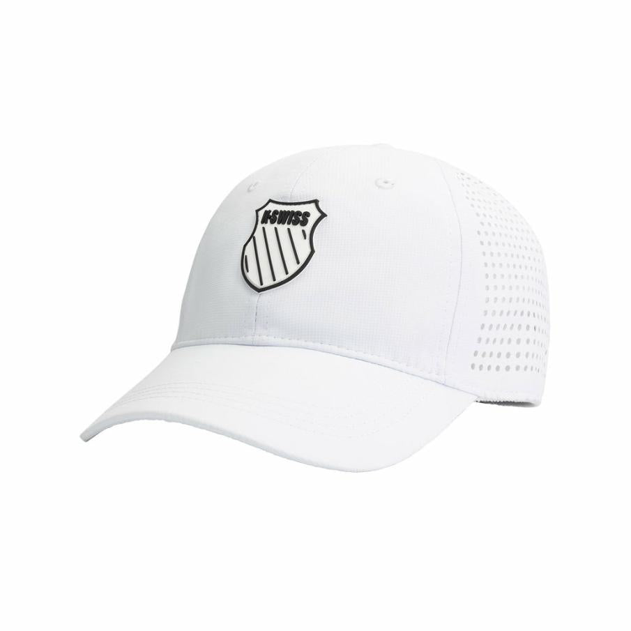 Men Accessories | K-Swiss UNISEX MESH COURT HAT White
