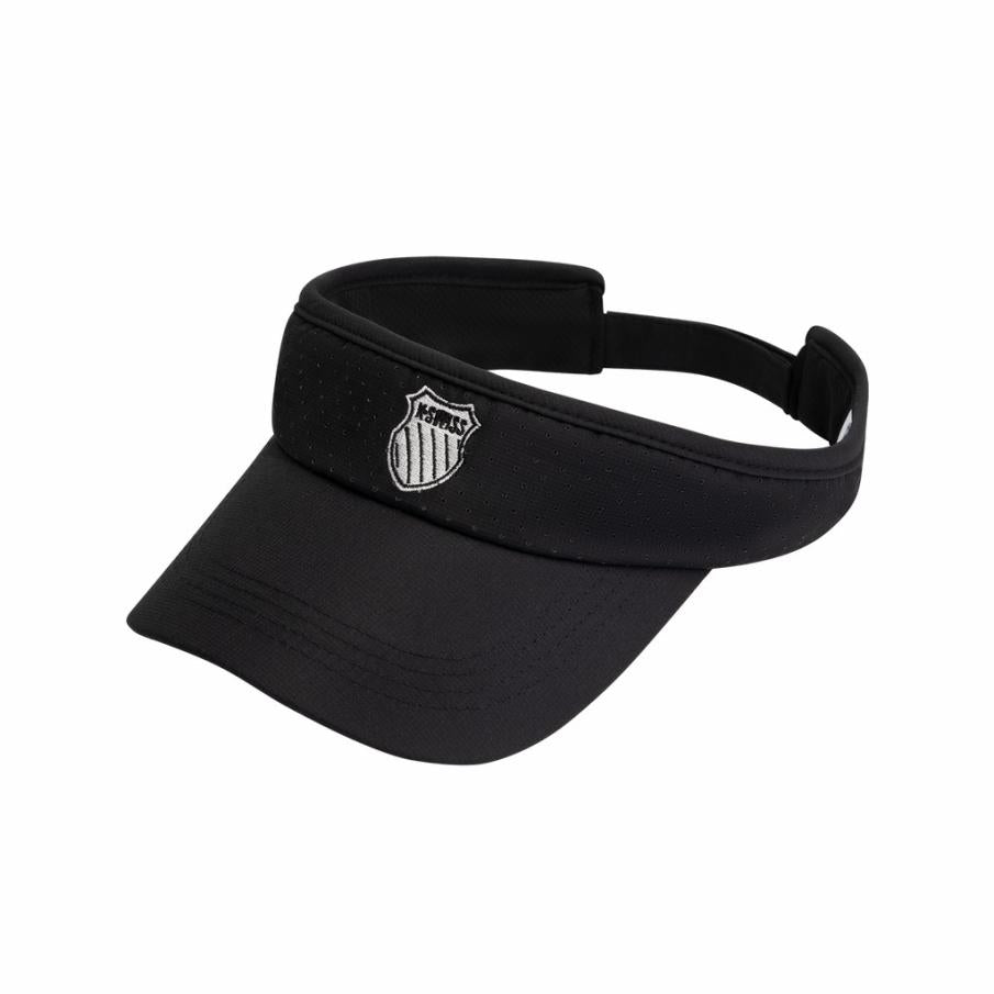 Men Accessories | K-Swiss WOMEN LASER COURT VISOR Jet Black