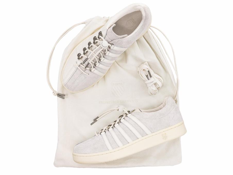 Men Lifestyle | K-Swiss CLASSIC GT X ENGINEERED GARMENTS Snow White/antique White/whisper White