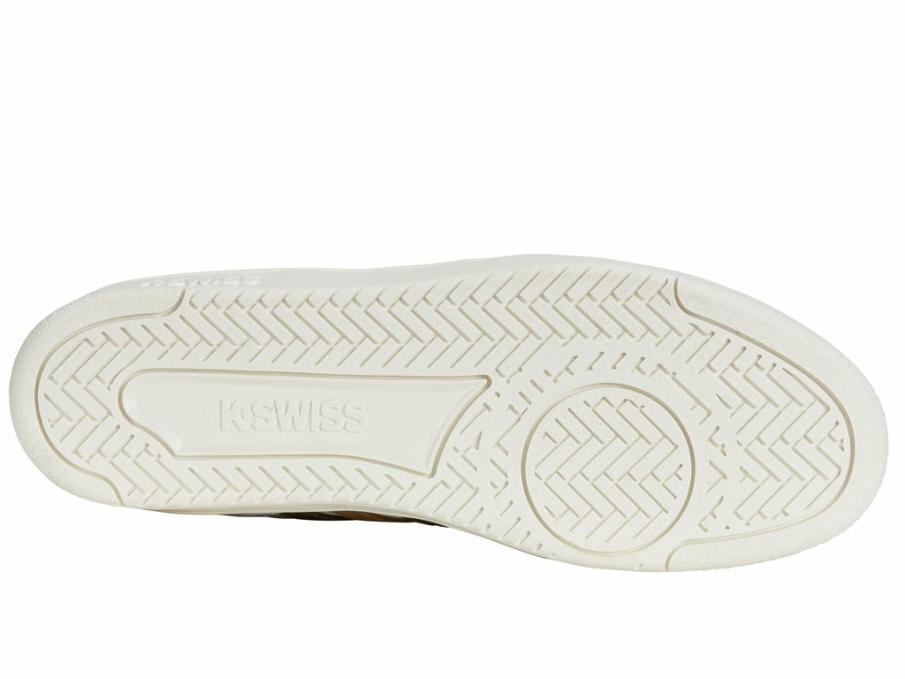 Men Lifestyle | K-Swiss COURT PALISADES White/toasted Coconut/chocolate Brown