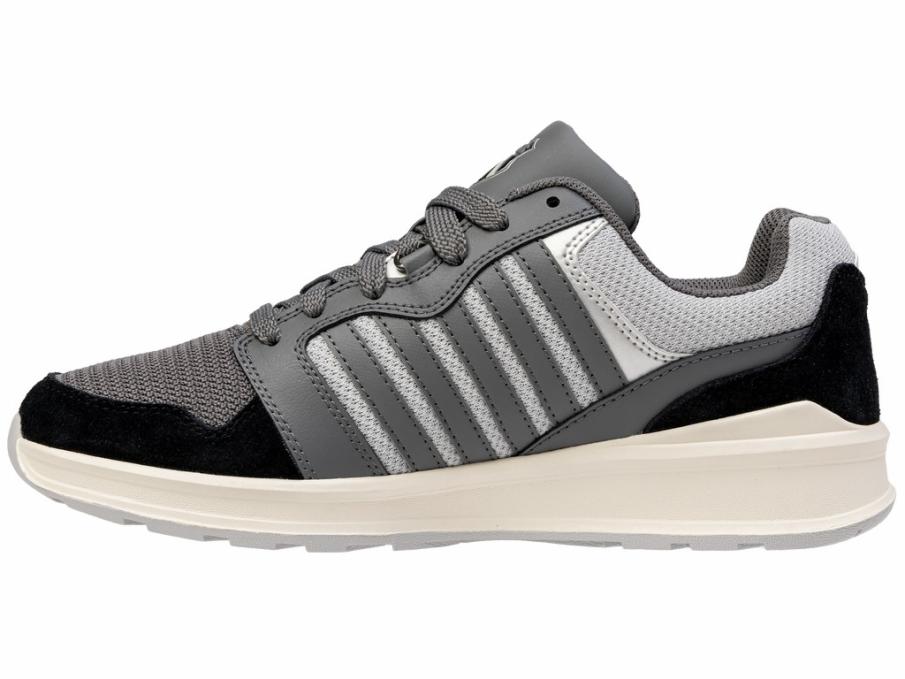 Men Lifestyle | K-Swiss RIVAL TRAINER T Smoked Pearl/lunar Rock/black