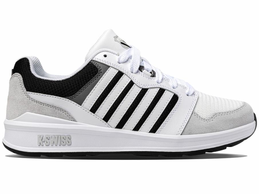 Men Lifestyle | K-Swiss RIVAL TRAINER T White/black/lunar Rock