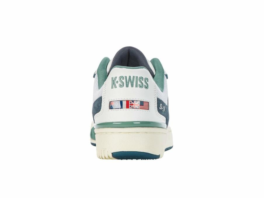 Men Lifestyle | K-Swiss SI-18 RIVAL Brilliant White/ashleigh Blue/beryl Green